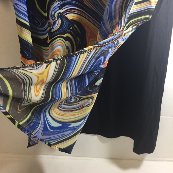 Cupio Marble Swirl Tunic Dress SZ M - Picture 4 of 11